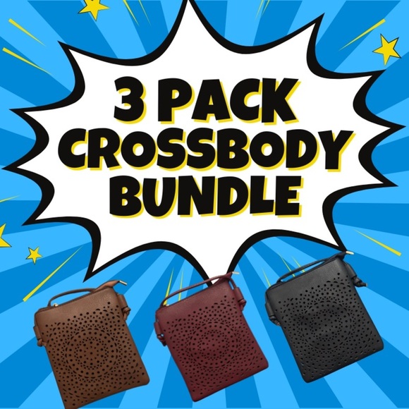 3 PACK Crossbody Bundle - Picture 1 of 7